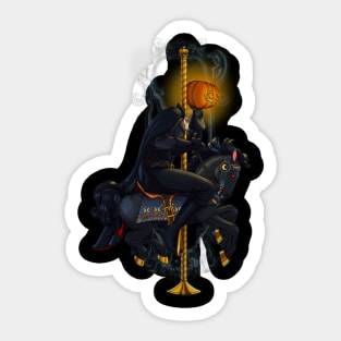 Headless Carousel Horseman Sticker